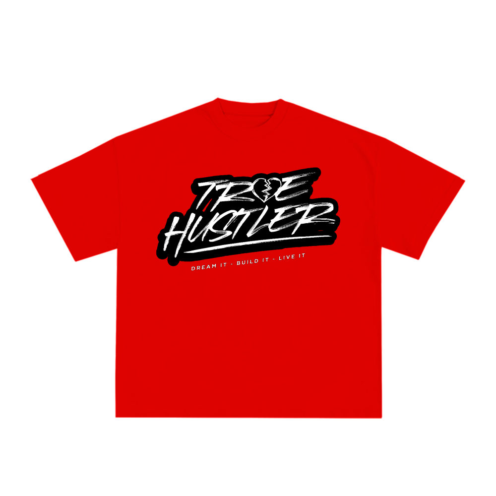 Red True Hustler Tee