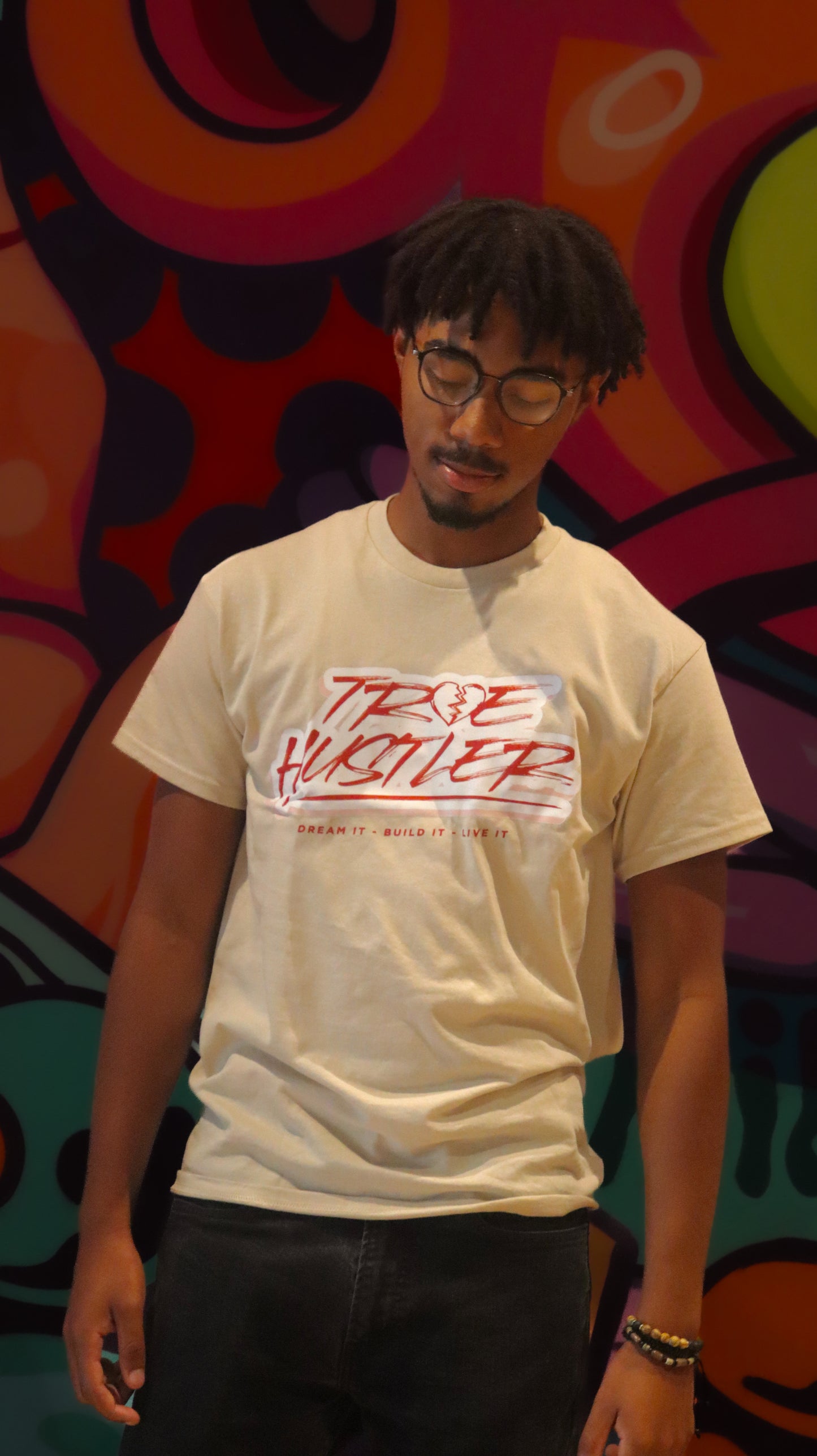 Tan True Hustler Tee