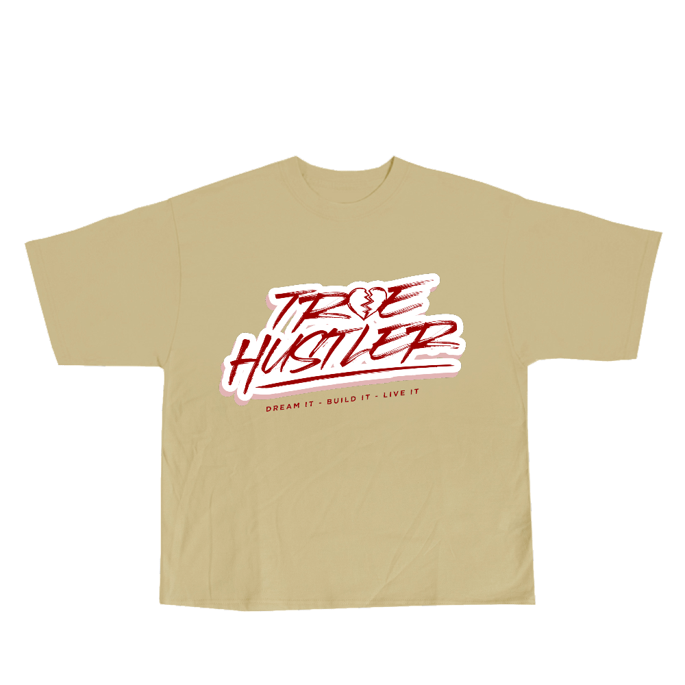 Tan True Hustler Tee